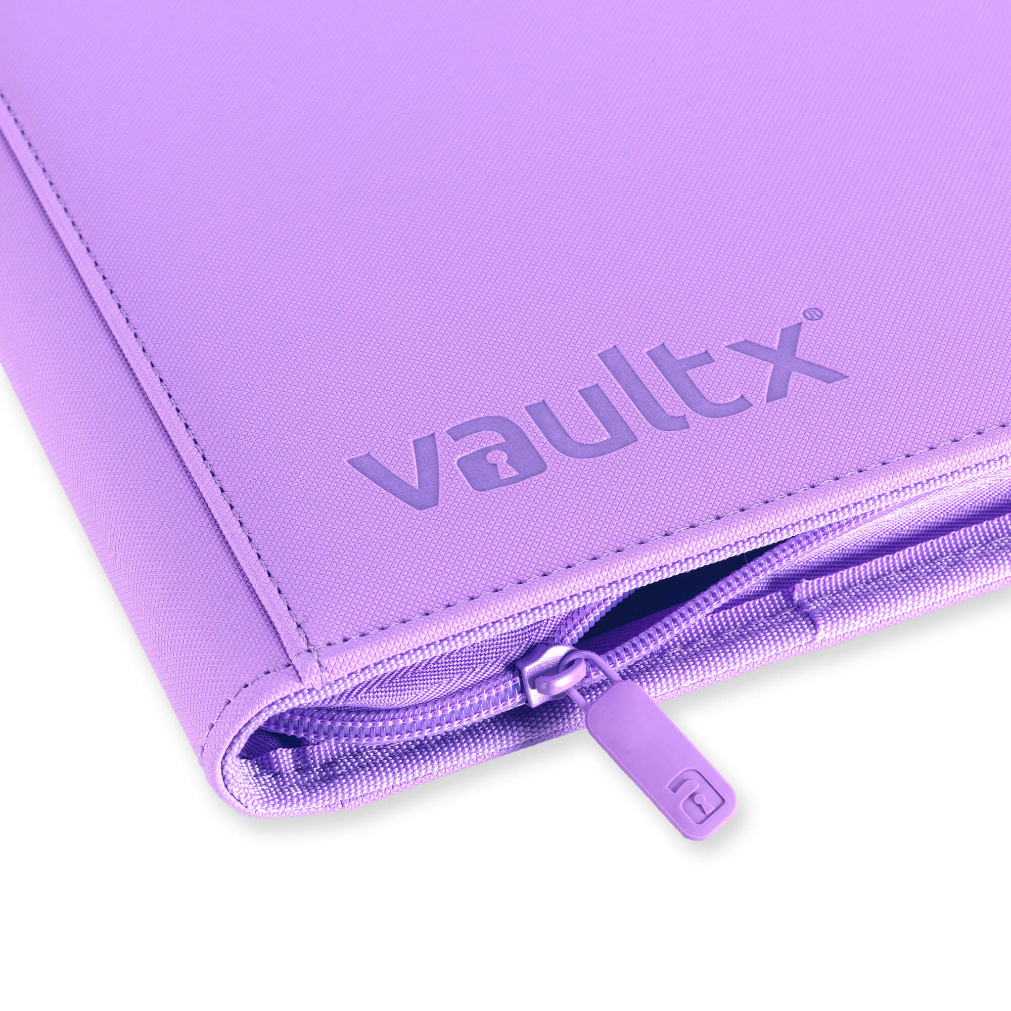 12-Pocket Exo-Tec® Zip Binder Just Purple - Image 3
