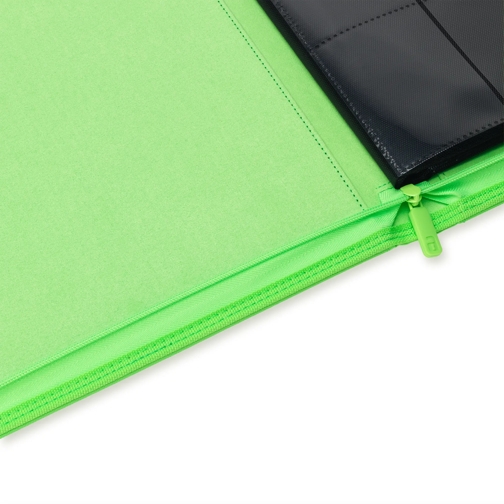 12-Pocket Exo-Tec® Zip Binder Neon Green - Image 6