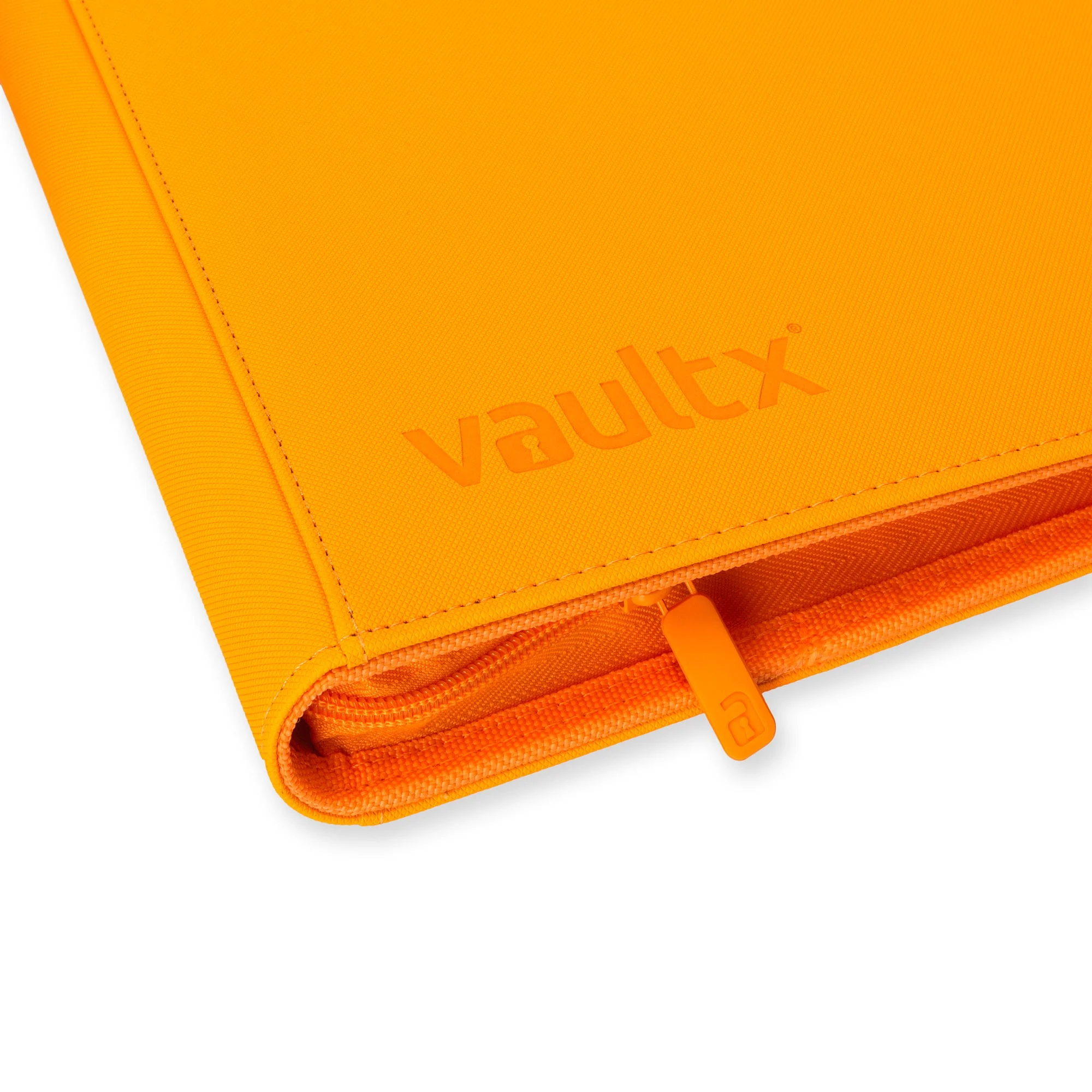 12-Pocket Exo-Tec® Zip Binder Neon Orange - Image 3