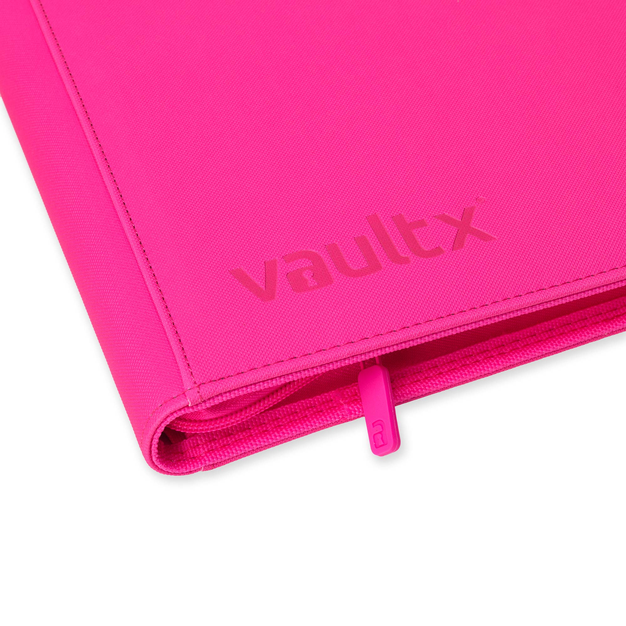 12-Pocket Exo-Tec® Zip Binder Neon Pink - Image 3