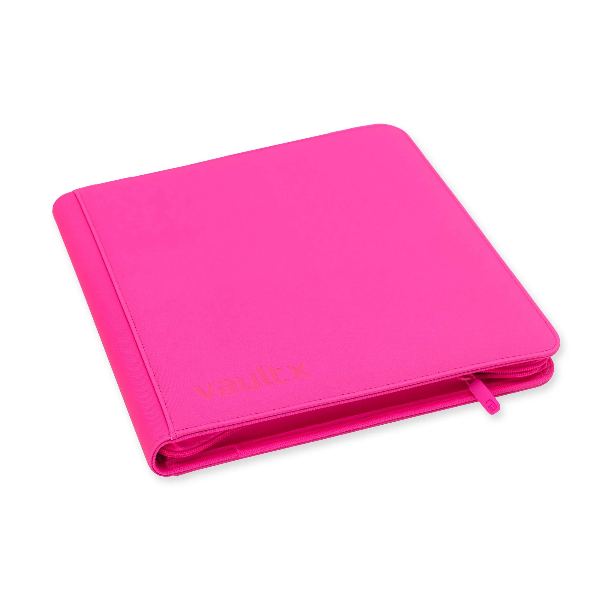 12-Pocket Exo-Tec® Zip Binder Neon Pink - Image 4