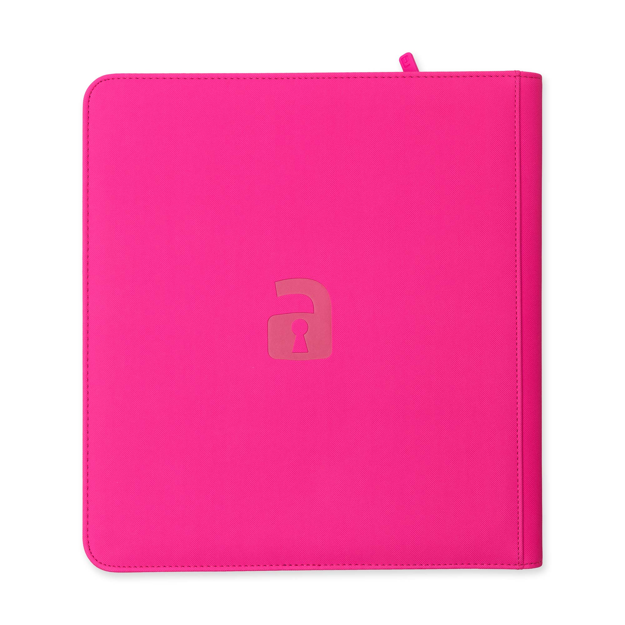 12-Pocket Exo-Tec® Zip Binder Neon Pink - Image 9