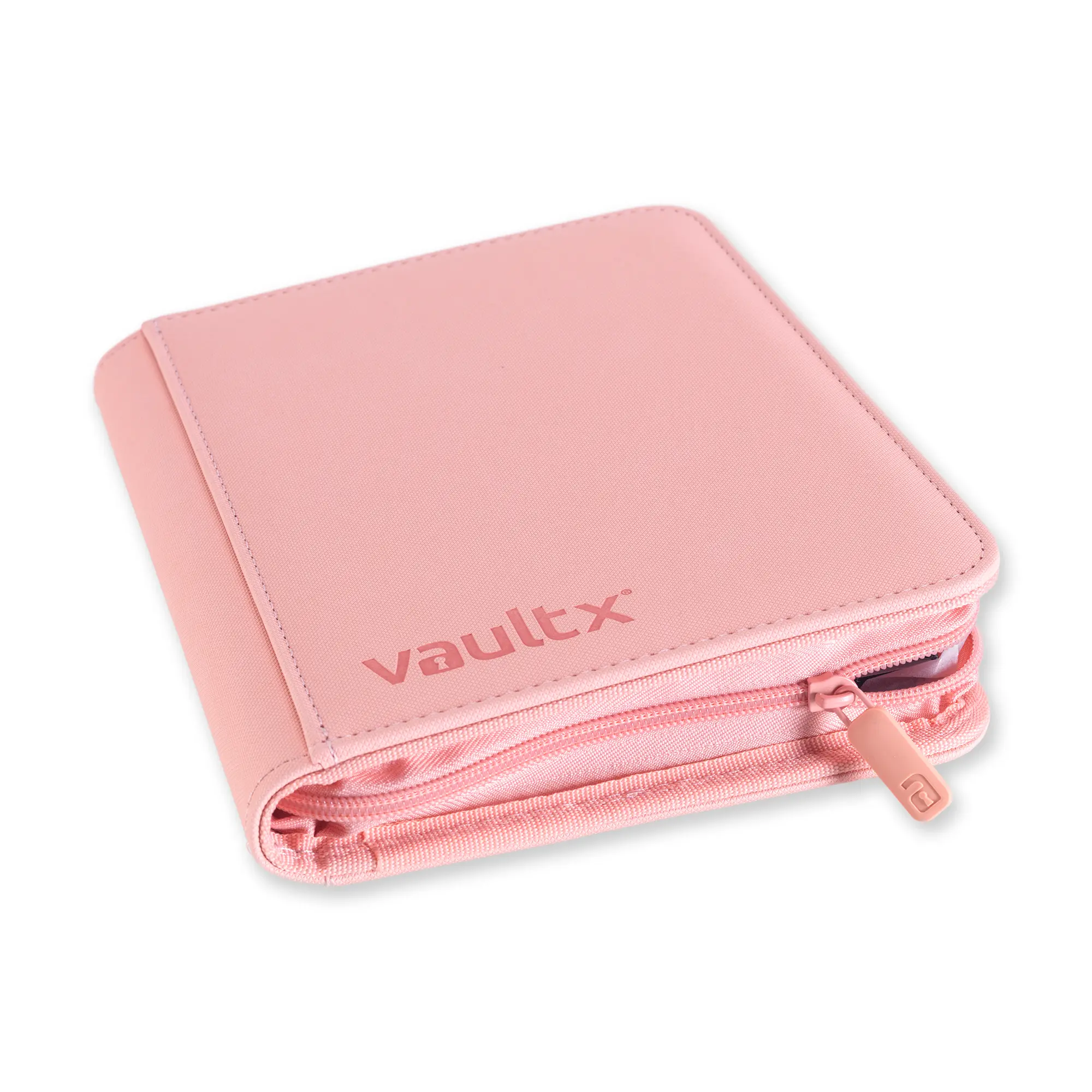 4-Pocket Exo-Tec® Zip Binder Just Pink - Image 4