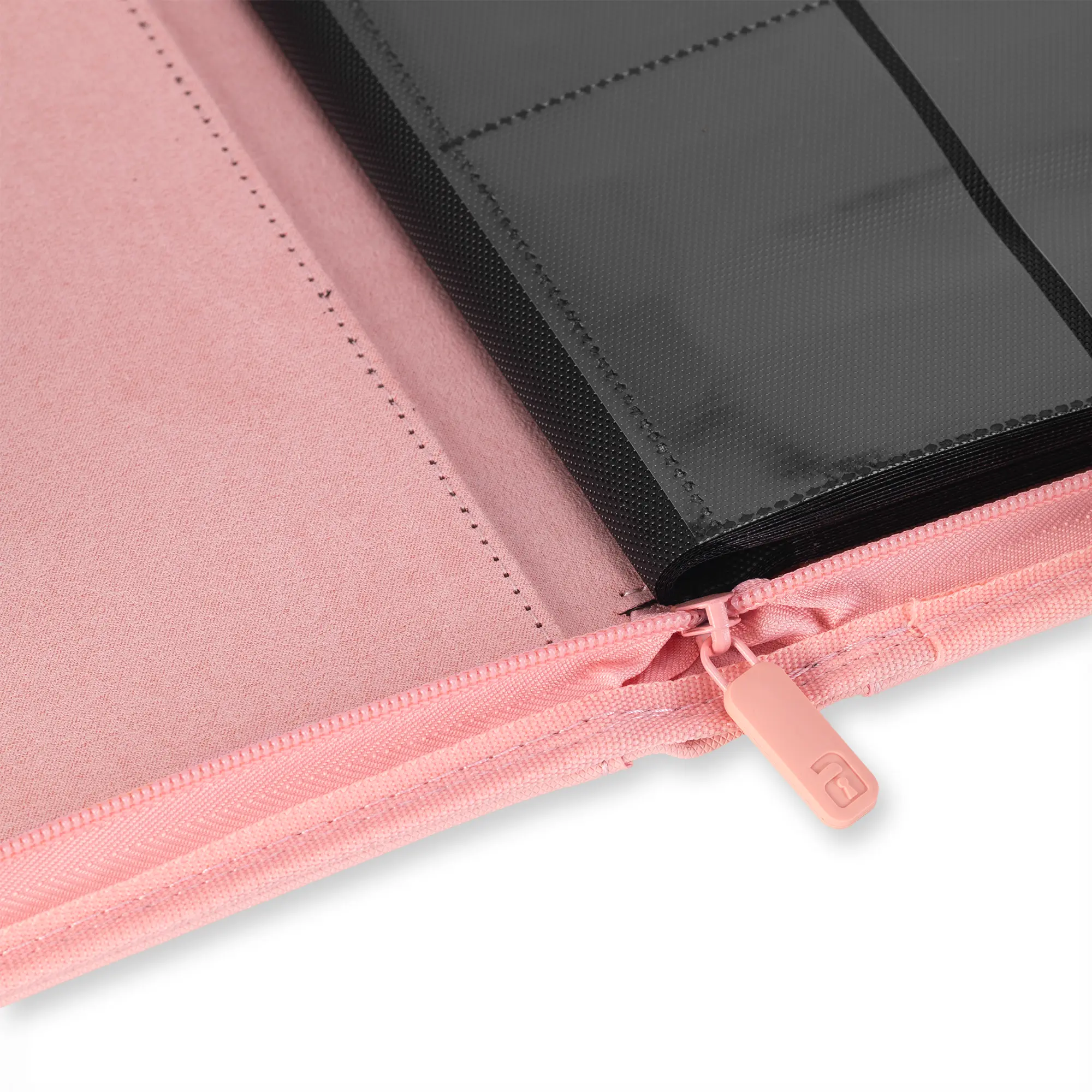 4-Pocket Exo-Tec® Zip Binder Just Pink - Image 6