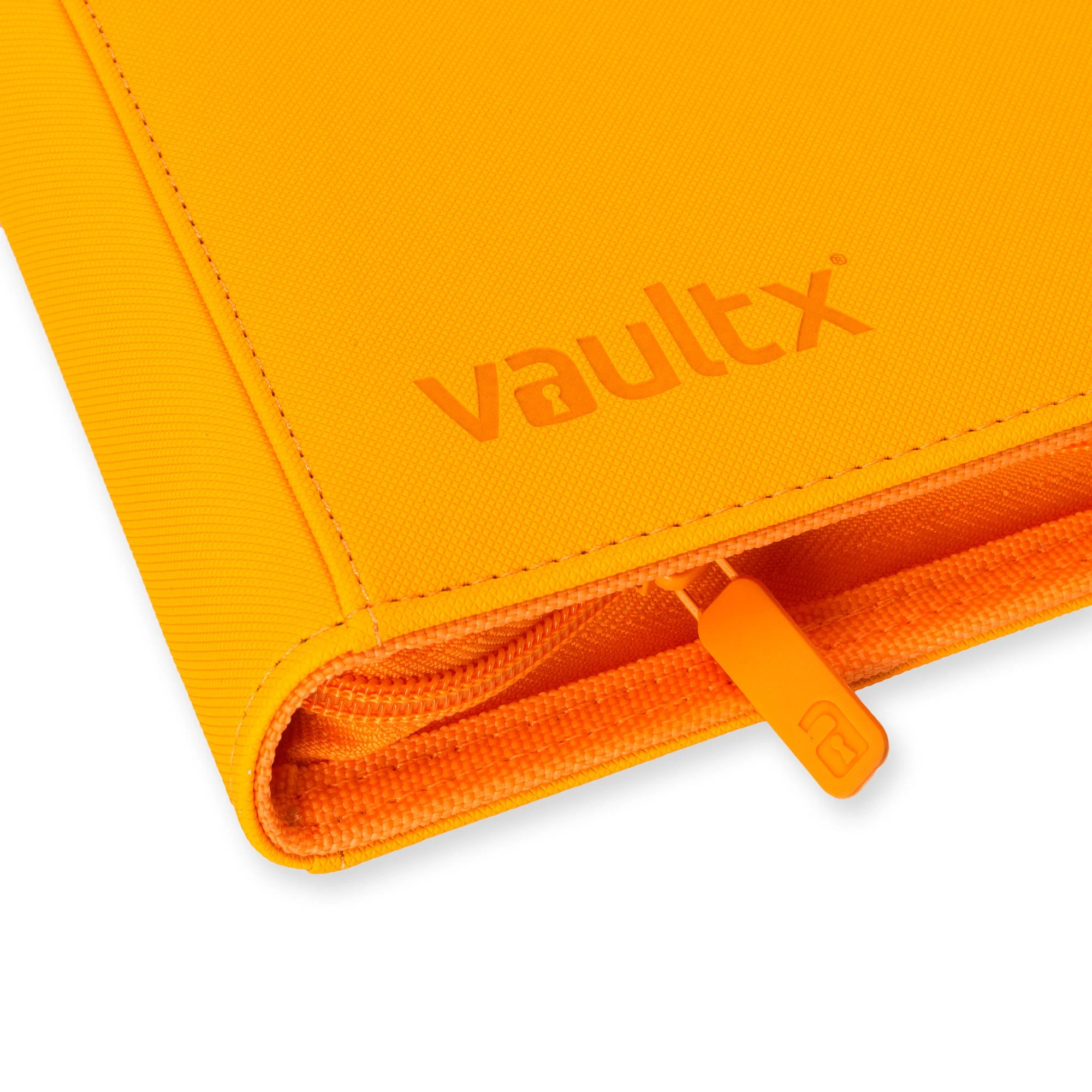 4-Pocket Exo-Tec® Zip Binder Neon Orange - Image 3
