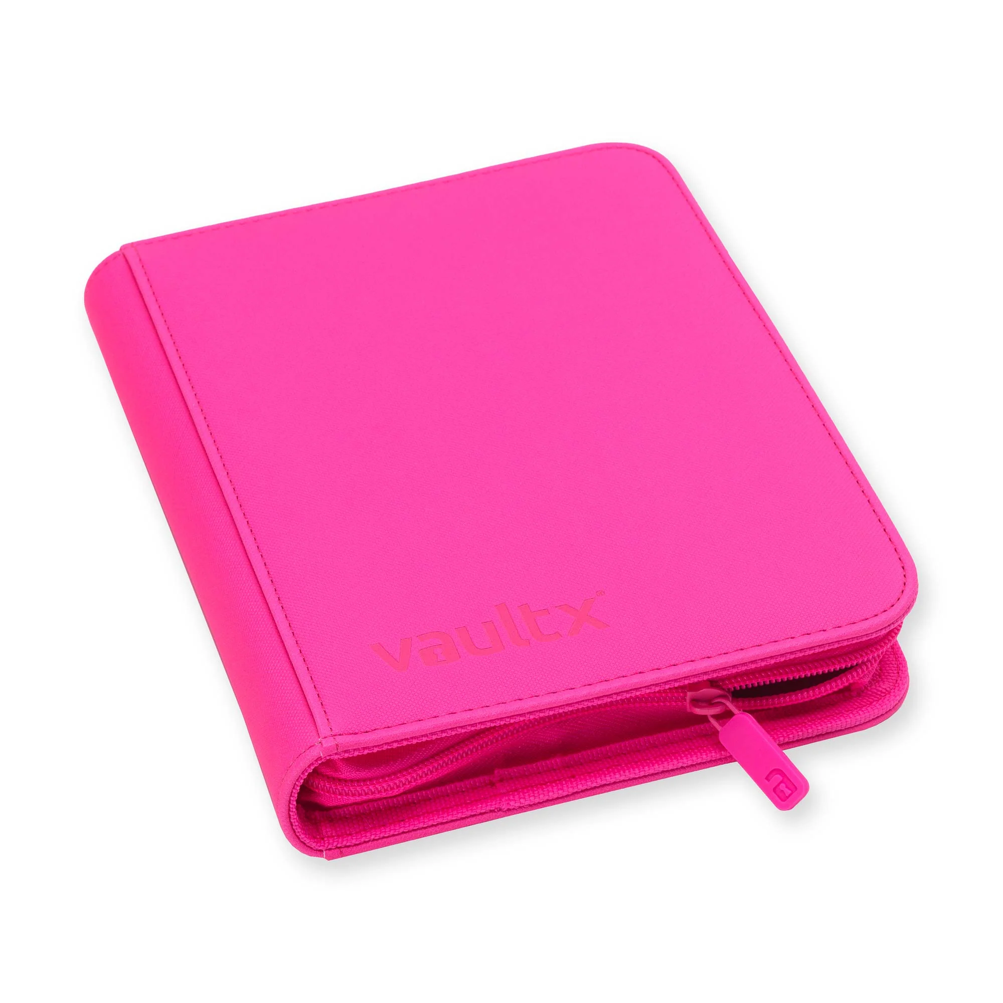 4-Pocket Exo-Tec® Zip Binder Neon Pink - Image 4
