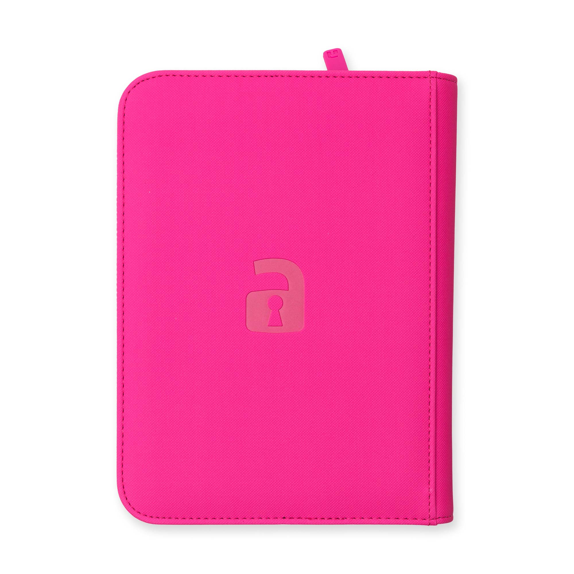 4-Pocket Exo-Tec® Zip Binder Neon Pink - Image 9