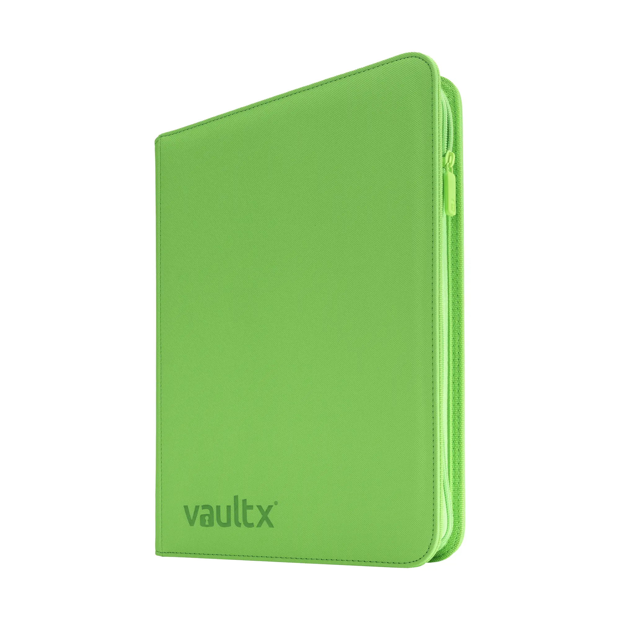 9-Pocket Exo-Tec® Zip Binder Neon Green - Image 5